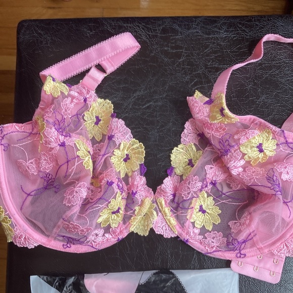 Playful Promises Luna set— bra, brief and suspender, NWT - Picture 3 of 9